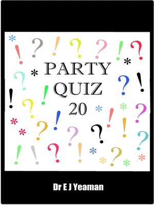 cover image of Party Quiz 20